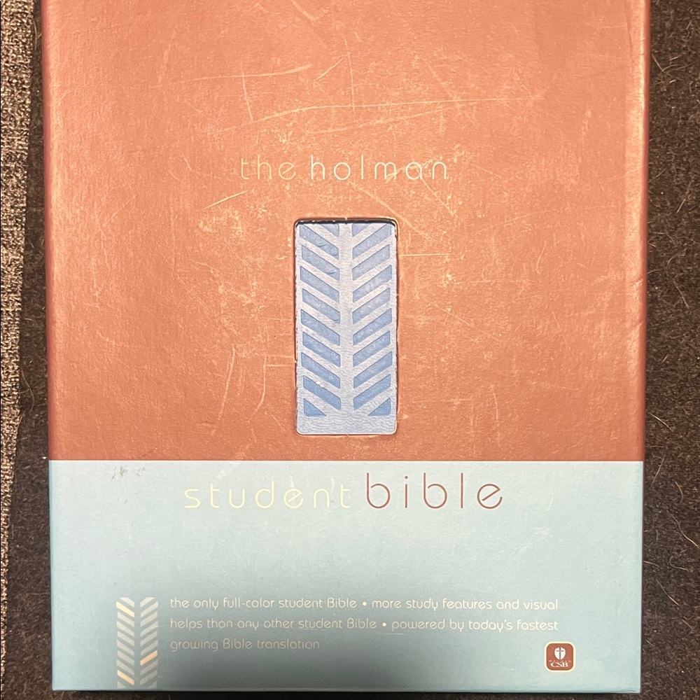 Student Bible with Blue Cover